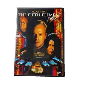 The Fifth Element DVD 1997 Movie Sci Fi Thriller Bruce Willis PG 13